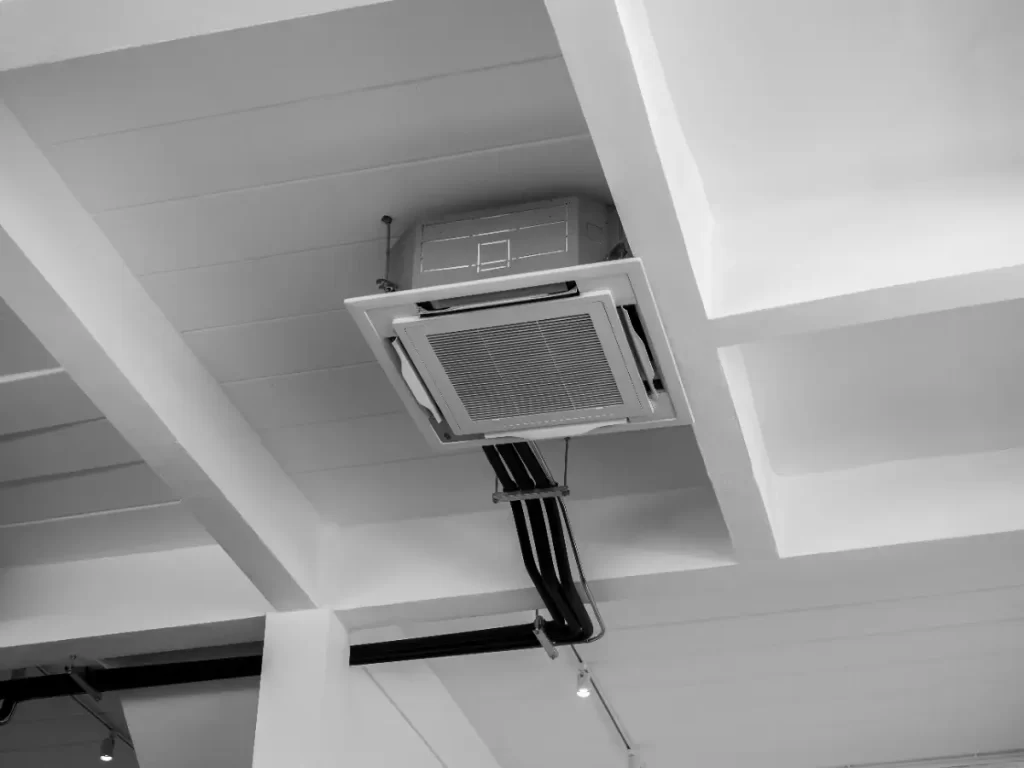 İç mekanda VRF klima sistemi